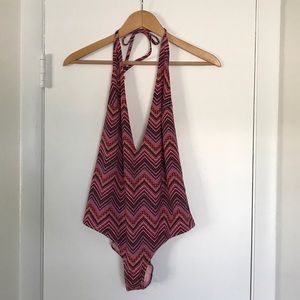 H&M Multicolor One Piece Bathing Suit